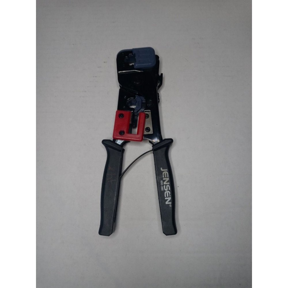 Jensen 600-360 RJ-45, RJ -11 Modular Crimper, Cut, Strip Tool